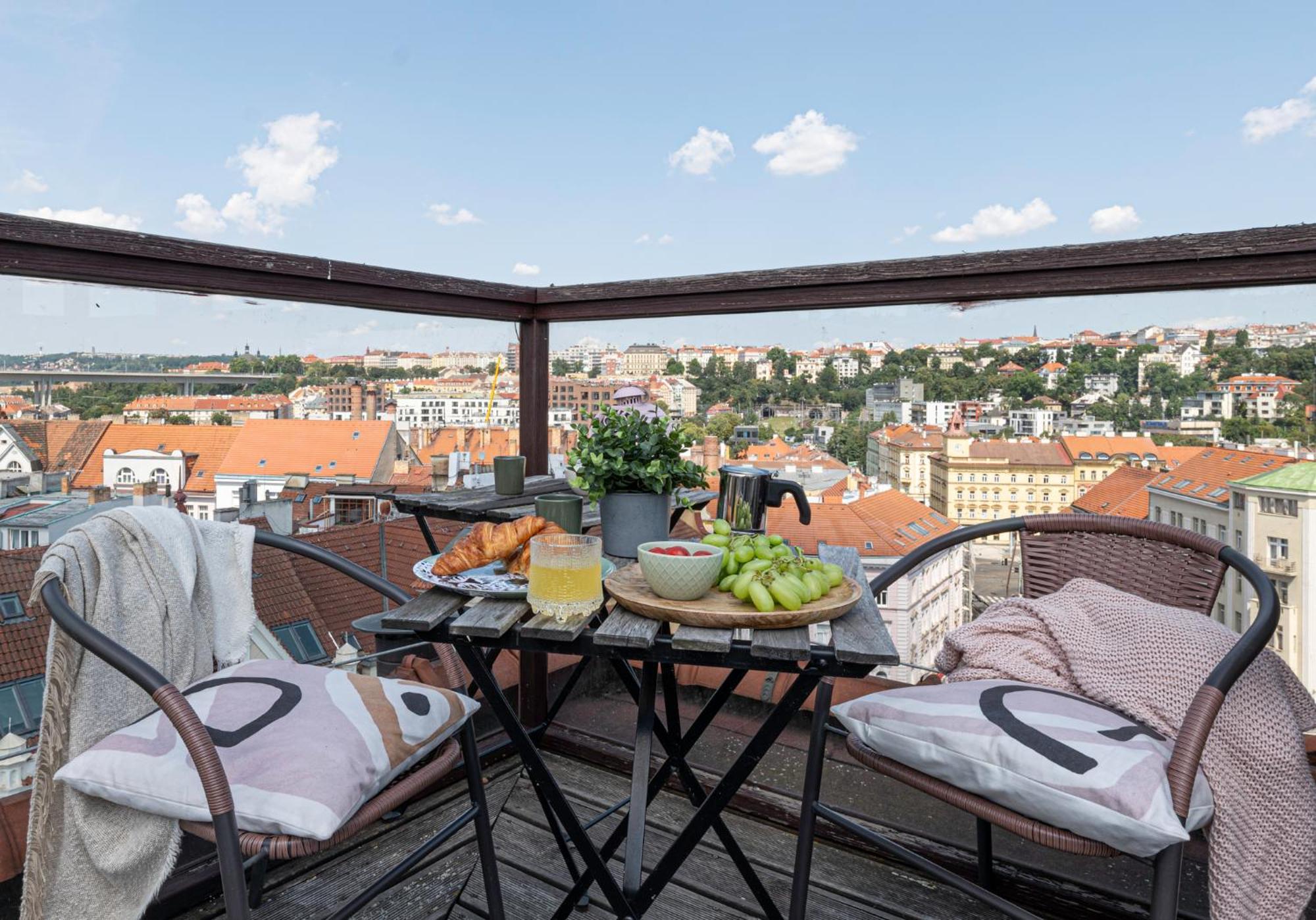 Prague Days - Terrace - Stunning View - Duplex Apartment Exterior foto
