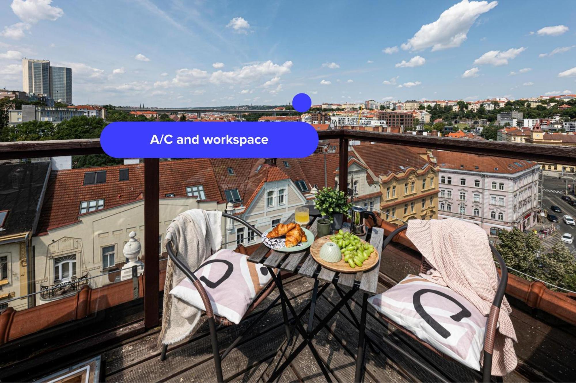 Prague Days - Terrace - Stunning View - Duplex Apartment Exterior foto